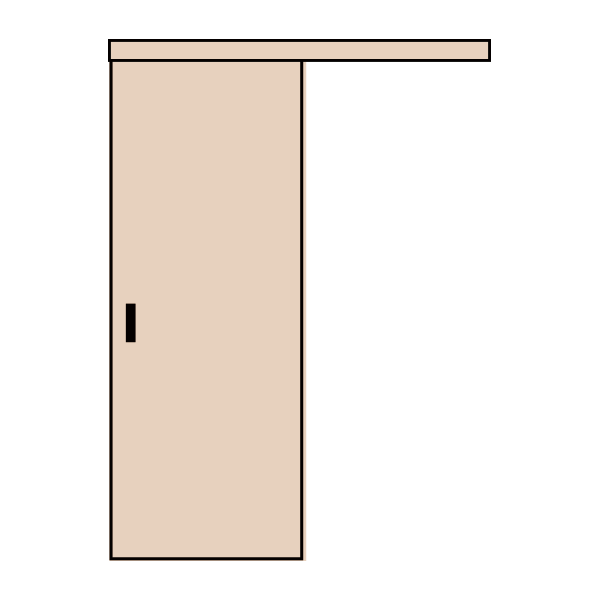 塗って貼れる自由なドア。Eeme‐エーメ
