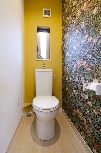 壁紙を貼り替えてみたい まずはトイレから始めてみてはいかがですか Material