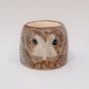 Quail Tawny Owl Face Egg Cup Q629-エッグカップ